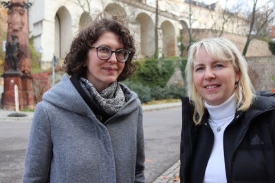 Antonia Kittel (links) und Susann Voigt.