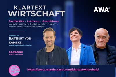 Flyer Klartext Wirtschaft