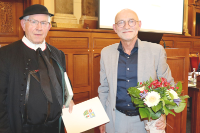 Wido Hertzsch (l.) und Uwe Melzer
