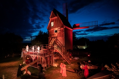 Musical "Krabat" an der Bockwindmühle Lumpzig