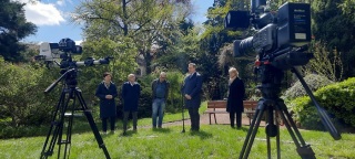 Regierungsmedienkonferenz im Botanischen Garten Altenburg