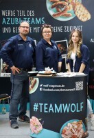 Auf den Geschmack konnte man am Stand der Firma Wolf kommen