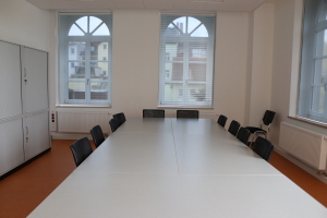 Ein Beratungsraum.