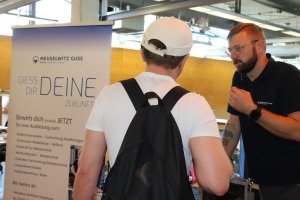 Am Stand der Meuselwitz Guss.