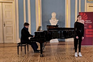 Christiane Meier (Korrepetition), Elena Klukas (Gesang)