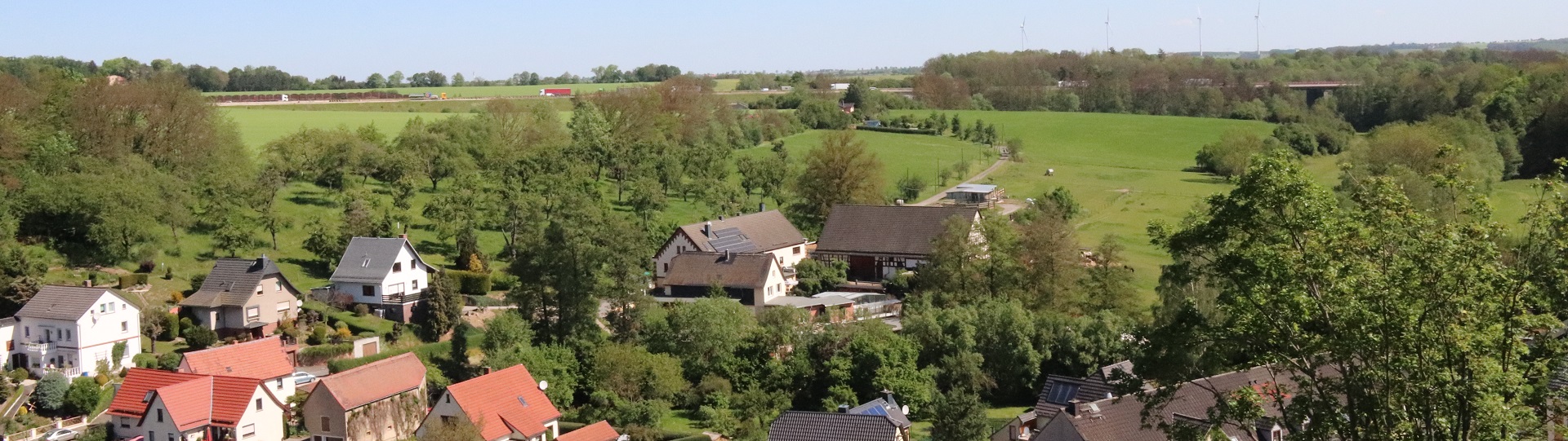 Blick auf Posterstein